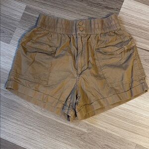 Abercrombie Small Tan Utility Shorts
